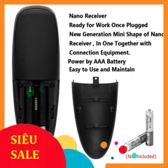 Điều Khiển Remote Chuột Bay Voice G10s PRO Có Đèn Nền - Tìm Kiếm Giọng Nói Cho Tivi Smart và Tivi Box Android