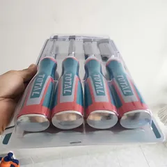 Bộ mũi đục gỗ 4 chi tiết Total THT41K0401 - Dụng cụ đục gỗ sắc bén cho thợ mộc và gia đình, dễ sử dụng, độ bền cao