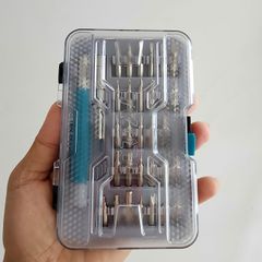 Bộ Tô Vít Sửa Điện Thoại 32 Chi Tiết Total THT250PS0321 - Đầu Vít Đa Dạng, Thép S2 Bền Chắc, Hộp Nhựa Gọn Gàng