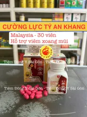 Cường Lực Tỷ An Khang 30 Viên - Hỗ Trợ Viêm Mũi, Viêm Xoang, Hiệu Quả Chống Dị Ứng, Sản Phẩm Chính Hãng Malaysia