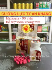 Cường Lực Tỷ An Khang 30 Viên - Hỗ Trợ Viêm Mũi, Viêm Xoang, Hiệu Quả Chống Dị Ứng, Sản Phẩm Chính Hãng Malaysia