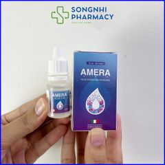 Nước Mắt Nhân Tạo Amera 10ml - HA 0.1% Cho Mắt Khô, Dưỡng Ẩm, Bảo Vệ Ghi Tên Chính Hãng Italia