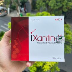 Siro Bổ Mắt Ixantin K - Hỗ Trợ Giảm Nhức Mỏi, Mờ Mắt Cho Trẻ Em - Hộp 15 Ống 10ml từ Trường Thọ Pharma