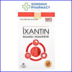 Viên Uống Bổ Mắt Ixantin - Hỗ Trợ Giảm Nhức Mỏi Mắt, Tăng Cường Thị Lực - Hộp 30 Viên Chính Hãng từ Trường Thọ Pharma