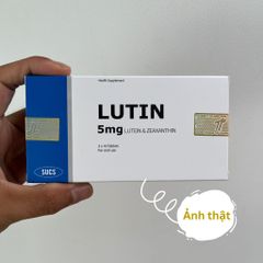 Viên Uống Bổ Mắt Lutin 5mg - Hỗ Trợ Sáng Khỏe, Chống Đục Thủy Tinh Thể - Hộp 30 Viên Chính Hãng Trường Thọ Pharma