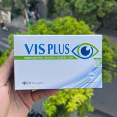 Viên Uống Bổ Mắt Visplus - Hỗ Trợ Cải Thiện Thị Lực, Giúp Đối Phó Quá Trình Lão Hóa - 30 Viên Chính Hãng