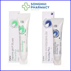Acnedap Gel và Acnedap Plus Gel Hỗ Trợ Giảm Mụn Nội Tiết, Mụn Trứng Cá, Mụn Ẩn, Mụn Viêm 15g