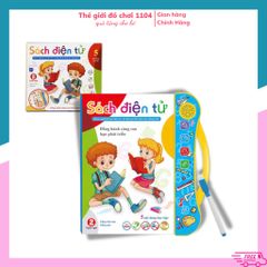 Sách điện tử cảm ứng song ngữ Việt - Anh cho trẻ em - Công cụ học tập vui nhộn, phát triển ngôn ngữ, âm thanh sống động, dễ sử dụng.