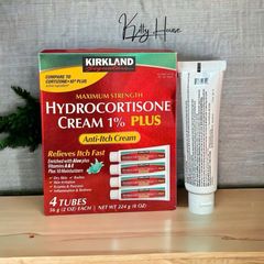 Kem bôi giảm ngứa Kirkland Hydrocortisone Cream 1% tuýp 56g