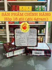 Hạt Hỗ Trợ Phục Hồi Tai Biến Hoa Đà Tái Tạo Hoàn - Thực Phẩm Chức Năng Hộp 18 Gói (4g/gói)