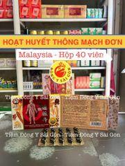 Viên Uống Hoạt Huyết Thông Mạch Đơn Malaysia - Hỗ Trợ Giảm Viêm Khớp, Đau Lưng, Xương Khớp 40 Viên Chính Hãng
