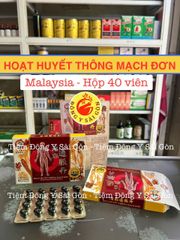 Viên Uống Hoạt Huyết Thông Mạch Đơn Malaysia - Hỗ Trợ Giảm Viêm Khớp, Đau Lưng, Xương Khớp 40 Viên Chính Hãng