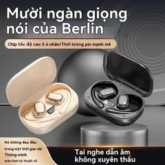Tai Nghe Không Dây J05A Open OWS Bluetooth 5.4, Chống Nước IPX5, Thời Gian Phát 6 Giờ, Microphone HD, Hộp Sạc Tiện Lợi