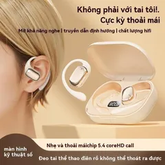 Tai Nghe Không Dây J05A Open OWS Bluetooth 5.4, Chống Nước IPX5, Thời Gian Phát 6 Giờ, Microphone HD, Hộp Sạc Tiện Lợi