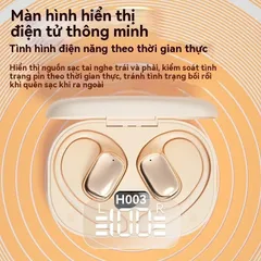 Tai Nghe Không Dây J05A Open OWS Bluetooth 5.4, Chống Nước IPX5, Thời Gian Phát 6 Giờ, Microphone HD, Hộp Sạc Tiện Lợi