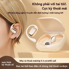 Tai nghe không dây J05A Open OWS Bluetooth 5.4 - Tai nghe thể thao chống nước IPX5, thời gian phát 6 giờ, âm thanh HD