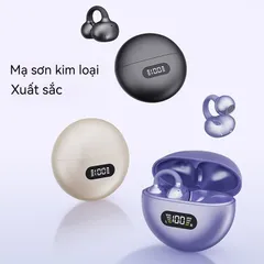 Tai Nghe Bluetooth Q71 - Không Dây Kẹp Tai Thể Thao, Thiết Kế Thẩm Mỹ, Âm Thanh Định Hướng, Giảm Tiếng Ồn ENC, Bluetooth 5.4