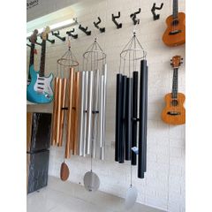 Chuông Gió Phong Thủy Nhạc Thiền 1m2 Kim Loại 6 Ống Cao Cấp - Trị Liệu 432Hz, Treo Cửa Tăng Cường Năng Lượng Tích Cực
