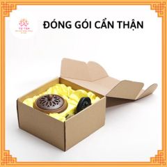 Lư xông trầm điện gốm cao cấp, có hẹn giờ tắt, có đèn phía trong