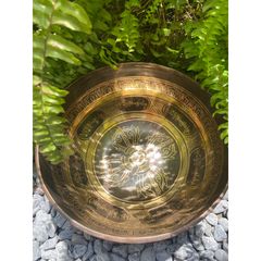chuông xoay fullmoon thủ công size 23cm hình kim cang chuỳ
