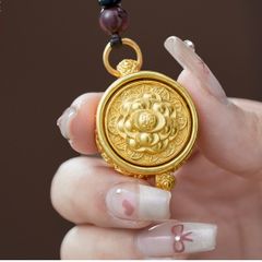 Móc khóa bát tụ bảo - móc khóa trang trí