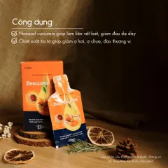 Gói Uống Tinh Chất Nghệ Curcumin Bescumin Fobe Bảo Vệ Niêm Mạc Dạ Dày N1