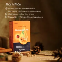 Gói Uống Tinh Chất Nghệ Curcumin Bescumin Fobe Bảo Vệ Niêm Mạc Dạ Dày N1