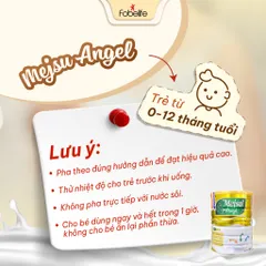 Sữa Bột Mejsu Angel Fobe Cho Bé Dưới 12 Tháng Cung Cấp Dưỡng Chất Hỗ Trợ Phát Triển Thể Chất - Hộp 400g/ 900g