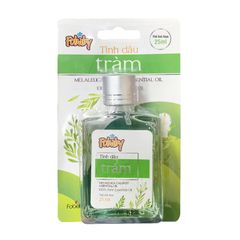 Tinh Dầu Tràm & Khuynh Diệp Fobaby 25ml - Dầu Xông Phòng Massage Giảm Cảm, Giúp Dịu Da, Phòng Muỗi Côn Trùng Từ Thiên Nhiên
