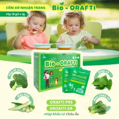 Cốm Xơ Hỗ Trợ Tiêu Hóa BIO ORAFTI FOBE Giúp Giảm Táo Bón N1 - Hộp 20 gói x 3g