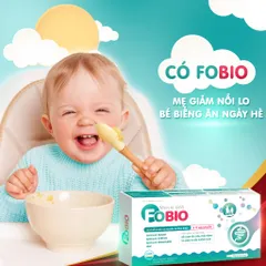 Ống Uống Men Vi Sinh FoBio Fobe - Hỗ Trợ Bổ Sung Lợi Khuẩn, Giảm Rối Loạn Tiêu Hóa N1 - Hộp 20 Ống Dành Cho Trẻ Em và Người Lớn