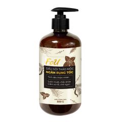Dầu Gội Thảo Dược Fo'U Fobe 500ml - Ngăn Rụng Tóc, Hỗ Trợ Phục Hồi Tóc Hư Tổn với Chiết Xuất Tự Nhiên, Giúp Tóc Suôn Mượt, Chắc Khỏe