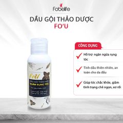 Dầu Gội Thảo Dược Fo'U Fobe 500ml - Ngăn Rụng Tóc, Hỗ Trợ Phục Hồi Tóc Hư Tổn với Chiết Xuất Tự Nhiên, Giúp Tóc Suôn Mượt, Chắc Khỏe