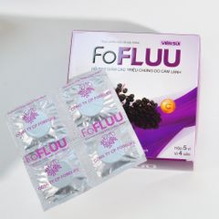 Viên Sủi Trái Cây FoFluu Fobe - Giúp Giảm Cảm Lạnh N1 Hộp 20 Viên - Tăng Cường Sức Đề Kháng Cho Trẻ Em