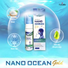 Dung dịch vệ sinh mũi người lớn Nano Ocean Gold Fobe N1 - chai 70ml