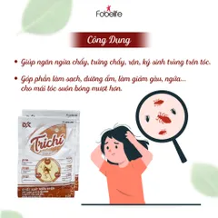 Dầu Gội Diệt Chấy Trichi ĐK Sạch Trứng Chấy Rận Ký Sinh Trùng Trên Tóc N1