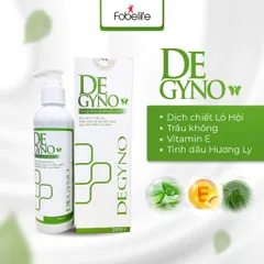 (Che Tên SP) Dung Dich Vệ Sinh Degyno Fobe Giảm Ngứa,Khử Mùi Hôi, Làm mềm da, thơm