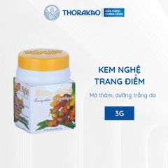 Kem Nghệ Trang Điểm 3g - Dưỡng Trắng Da Tự Nhiên, Che Khuyết Điểm, Làm Sáng Da, Thảo Dược Thiên Nhiên Thorakao