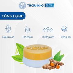 Kem Nghệ Trang Điểm 3g - Dưỡng Trắng Da Tự Nhiên, Che Khuyết Điểm, Làm Sáng Da, Thảo Dược Thiên Nhiên Thorakao