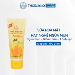 Sữa Rửa Mặt Hạt Nghệ Thorakao 100G - Ngừa Mụn, Tái Tạo Da, Cung Cấp Độ Ẩm - Sản Phẩm Thiên Nhiên Cho Làn Da Sáng Khỏe