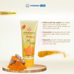 Sữa Rửa Mặt Hạt Nghệ Thorakao 100G - Ngừa Mụn, Tái Tạo Da, Cung Cấp Độ Ẩm - Sản Phẩm Thiên Nhiên Cho Làn Da Sáng Khỏe