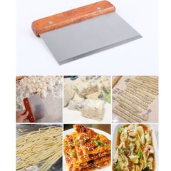 Dao Cắt Bột Cán Gỗ Nhỏ Gọn Tiện Dụng - Dụng Cụ Làm Bánh Chất Lượng Cao cho Nhà Bếp (TV334)
