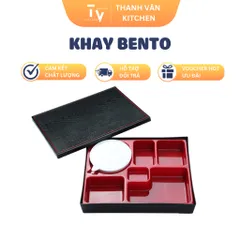 Hộp Đựng Cơm Sang Trọng Nhiều Ngăn Kèm Chén Tiện Lợi - Khay Bento Đa Dạng Mẫu Mã, Dụng Cụ Nhà Bếp TVKITCHEN (TV278)