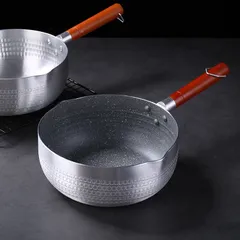 Quánh Nhôm Chống Dính 2 Đáy Dày Cán Gỗ - Dụng Cụ Nhà Bếp Tiện Lợi Dùng Cho Bếp Từ SQC (TV437)