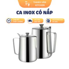 Ca inox có nắp chống gỉ, nhiều dung tích - Đồ dùng nhà bếp cao cấp cho gia đình bạn (TV316)