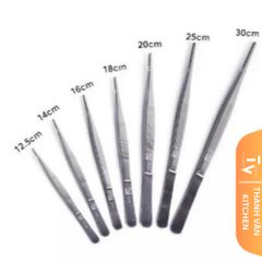 Nhíp Decor Gắp Đồ Ăn Inox - Nhíp Trang Trí Cocktail và Trồng Cây Thủy Sinh - Dụng Cụ Nhà Bếp Đa Năng, Chất Lượng Cao (TV125)