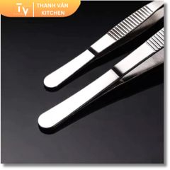 Nhíp Decor Gắp Đồ Ăn Inox - Nhíp Trang Trí Cocktail và Trồng Cây Thủy Sinh - Dụng Cụ Nhà Bếp Đa Năng, Chất Lượng Cao (TV125)