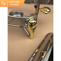 Khay Inox Sang Trọng Hấp Cá & Hải Sản - Dụng Cụ Nhà Bếp Cao Cấp TVKITCHEN 2.9L, Phù Hợp Nhà Hàng và Khách Sạn (TV105)