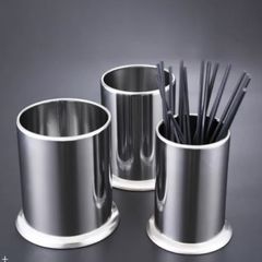 Lọ Đựng Đũa Inox 304 Không Gỉ Hình Trụ Tròn Tiện Dụng - Dụng Cụ Nhà Bếp TVKITCHEN (TV305)