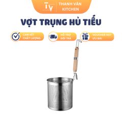Vợt Trụng Hủ Tiếu Inox 304 Tiện Dụng - Dụng Cụ Làm Bếp Đa Năng, Phụ Kiện Nấu Ăn Chất Lượng Cao (TV386)